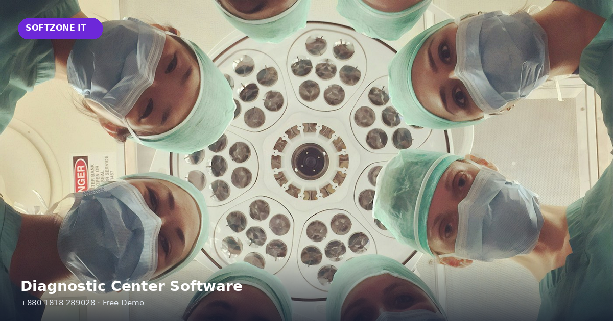Diagnostic Center Lab Test Sample Report Software Bangladesh - SoftZone IT