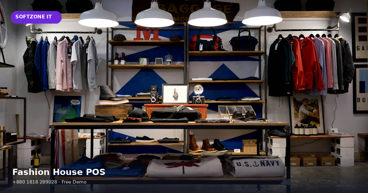 Fashion House & Boutique POS Software - SoftZone IT