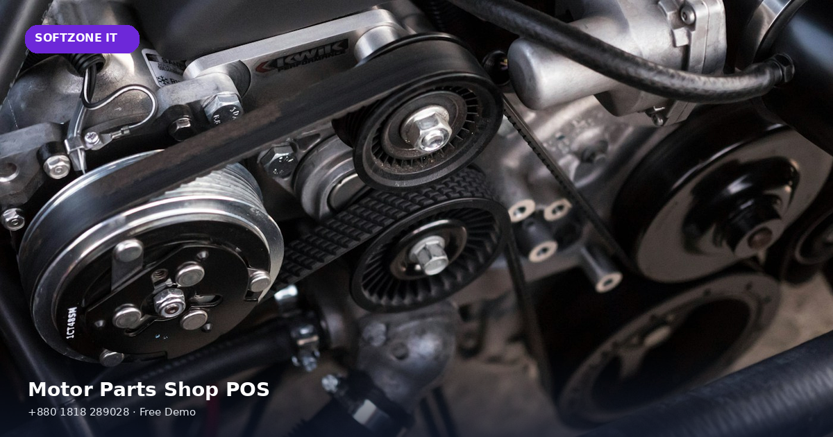 Motor Parts Shop POS & Inventory Software - SoftZone IT